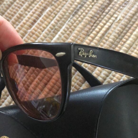Vintage Ray Ban Wayfarer With case (prescription) - Picture 2 of 10